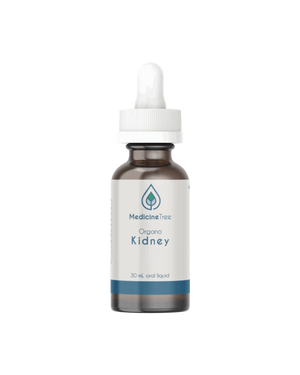 A supplement container of Organo Kidney by Medicine Tree