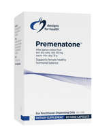 A supplement container of Premenatone by Designs for Health
