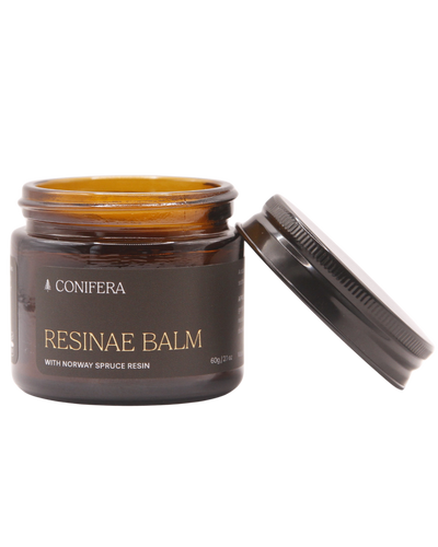 A supplement container of Resinae balm by Conifera