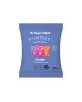 A supplement container of Fruity Gummy Koalas by Funday Natural Sweets