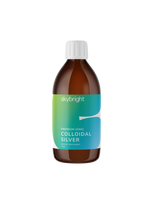 A supplement container of Colloidal Silver Liquid by Skybright