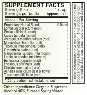 Supplement facts for A-V