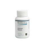 A Supplement container with the name Immune Restore by BioMedica