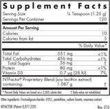 Text describing the ingredient: NTFactor Proprietary Blend(soy Iecithin extract)  Vitamin D3.