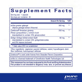 Ingredients: enXtra greater galangal. Cereboost American ginseng, Ginkgo.