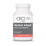 A supplement container of Herbal Adapt HPA Axis Restore by Allergy Research Group