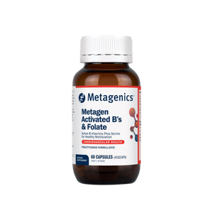 A supplement called Metagen Activated B's & Folate by Metagenics.