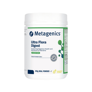 A supplement called Ultra Flora Digest by Metagenics. 