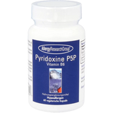 A Supplement container with the name Pyridoxine P5P by Allergy Research Group.