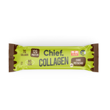 A Bar with the name Collagen Protein Bar (Choc Pistachio) by Chief Nutrition 