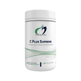 A Supplement container with the name C Plus Supreme by Designs for Health.