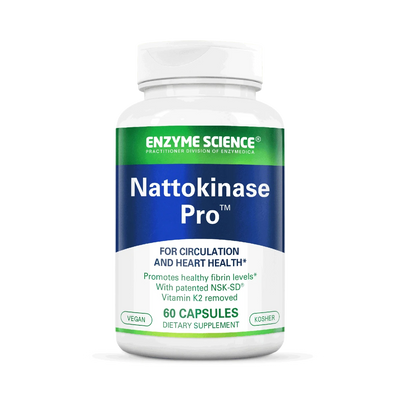 A supplement called Nattokinase Pro by Enzyme Science.