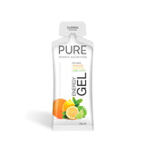  Supplement container with the name Pure Energy Gel (Orange Lemon & Lime Juice) by Pure Sports Nutrition.