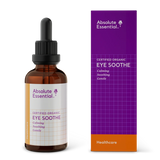 A Supplement bottle with the name Eye Soothe by Absolute Essential.
