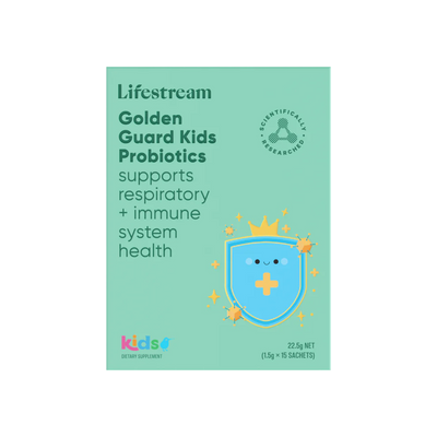 A Supplement Product with the name Golden Guards Kids Probiotics by Lifestream