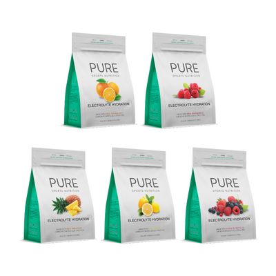 A Picture of all 5 flavours, 500gm Pouches