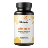 A Supplement container with the name Calm Mind (60 Chewable Tabs) by I'm Nutrients.