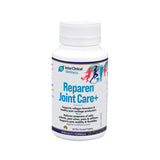 A Supplement container with the name Reparen Joint Care + by InterClinical