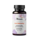 A Supplement container with the name Iron Immunity (60 Chewable Tabs) by I'm Nutrients,