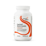 A Supplement container with the name Optimal Multivitamin by Seeking health.