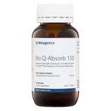 A Supplement container with the name Bio Q-Absorb 150 (60 Soft Caps) by Metagenics 