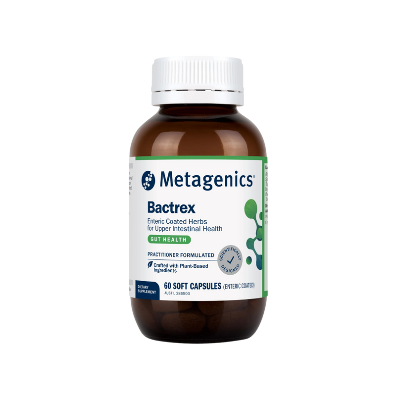 A supplement called Bactrex by Metagenics