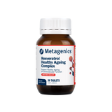 A supplement called Resveratrol Healthy Aging Complex by Metagenics.