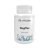 A Supplement container with the name MagPlex by Orthoplex White.