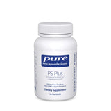 A Supplement container with the name PS Plus by Pure Encapsulations.