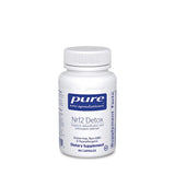 A Supplement container with the name Nrf2 Detox by Pure Encapsulations.