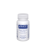 A Supplement container with the name Rapid Mental Energy by Pure Encapsulation. 