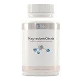 Image of a white supplement bottle that says magnesium citrate magnesium (as magnesium citrate) 150mg 180 capsules 