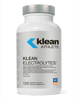 IMage of electrolyte supplement from DOUGLAS LABORATORIES, Klean Athlete, klean electrolytes, 120 capsules