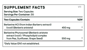 Table of content, thorne berberine 1000mg, berberine HCL 450 mg, berberine photosome 550mg, Berberine HCI, Indian Barberry Extract, Berberis Aristatam Berberis aristata, Phospholipid complex