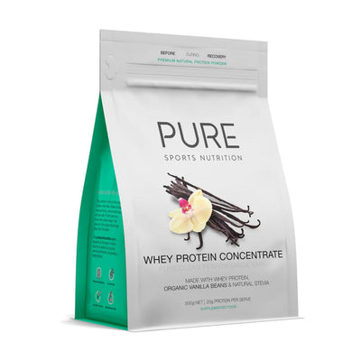 A Supplement with the name Whey Protein Concentrate (Vanilla) by Pure Sports Nutrition.