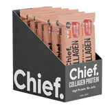A Box of 12 Supplement bars (Cashew Shortbread) by Chief Nutrition.