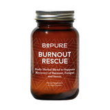 A Supplement container with the name BePure Burnout Rescue by BePure.