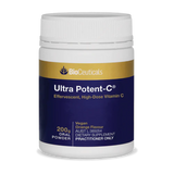 A Supplement container with the name Ultra Potent-C (200g) by BioCeuticals.
