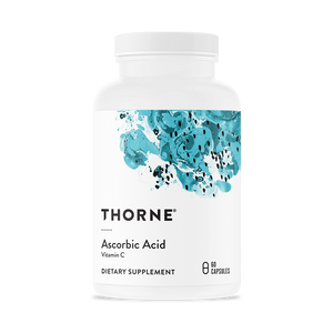 A Supplement container with the name Ascorbic Acid by Thorne