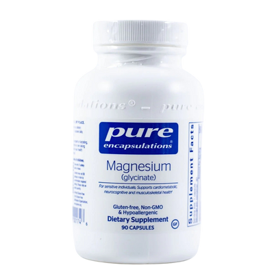 A supplement called Magnesium Glycinate (90 Caps) by Pure Encapsulation