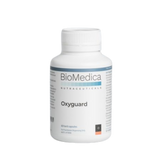 A Supplement container with the name Oxyguard by BioMedica