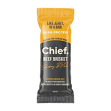 A Supplement bar with the name Chief Beef Brisket (Smokey BBQ)  by Chief Nutrition