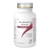 Image of white bottle that says bio-berberine advanced berberis pure berberine HCI Origine 8 Green tea extract chromium 60 veg caps 
