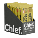 A Box of 12 Supplement bars (Lemon Tart) by Chief Nutrition.