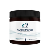 A Supplement container with the name Glycine Powder by Designs for Health.