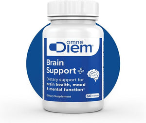 A supplement container of Brain Support + 60c +++ by OmneDiem