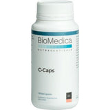 A Supplement container with the name C-Caps (150 Caps) by BioMedica.