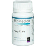 A Supplement container with the name CogniCare by BioMedica.