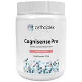 A Supplement container with the name Cognisense Pro by Orthoplex.