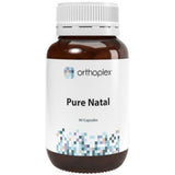 A Supplement container with the name Pure Natal (90 Caps) by Orthoplex White